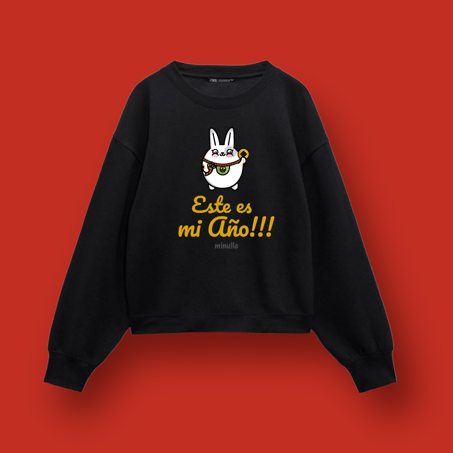 Sudadera bordada este es mi año