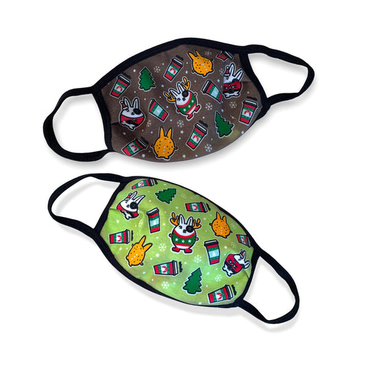 Cubrebocas Navidad